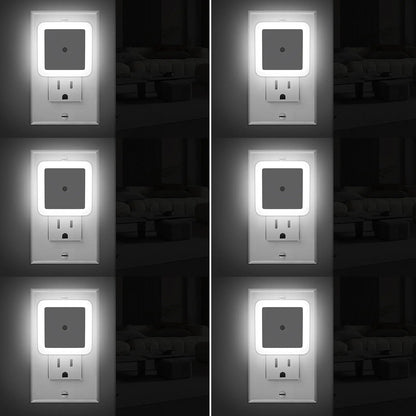 🌙 Smart Sensor Night Light – Automatic ON/OFF, Soft Warm Glow, Energy Saving