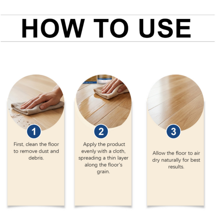 🛒Ultimate Floor Restorer: Instantly Erase Scratches & Bring Dull Floors Back to Life