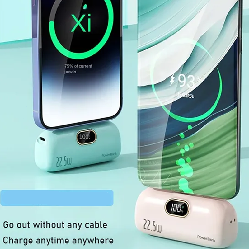 up🔋 New Products Limited Time Offer ⚡ 5000mAh Mini Portable Phone Power Bank