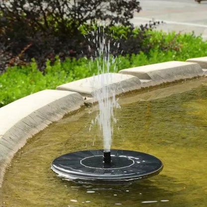 ⛲Solar Water Fountain Pump – 4 Nozzles for Bird Bath & Garden (16cm / 6.3in)