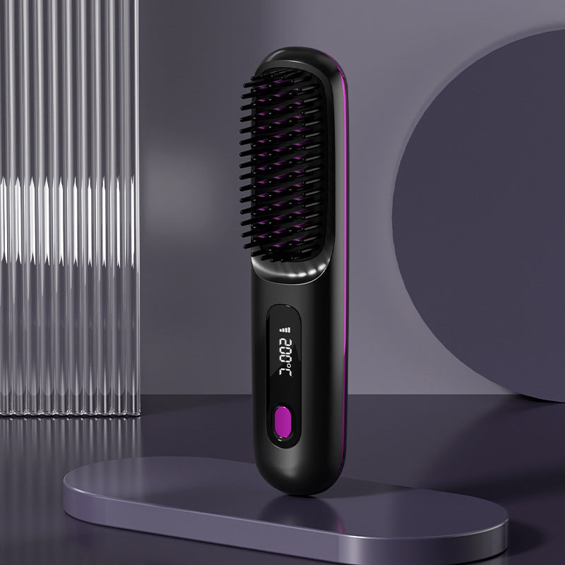 🪮✨The First Smart Styling Brush for Short Hair – Precise, Safe & Effortless