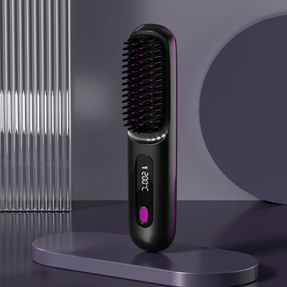 🪮✨The First Smart Styling Brush for Short Hair – Precise, Safe & Effortless