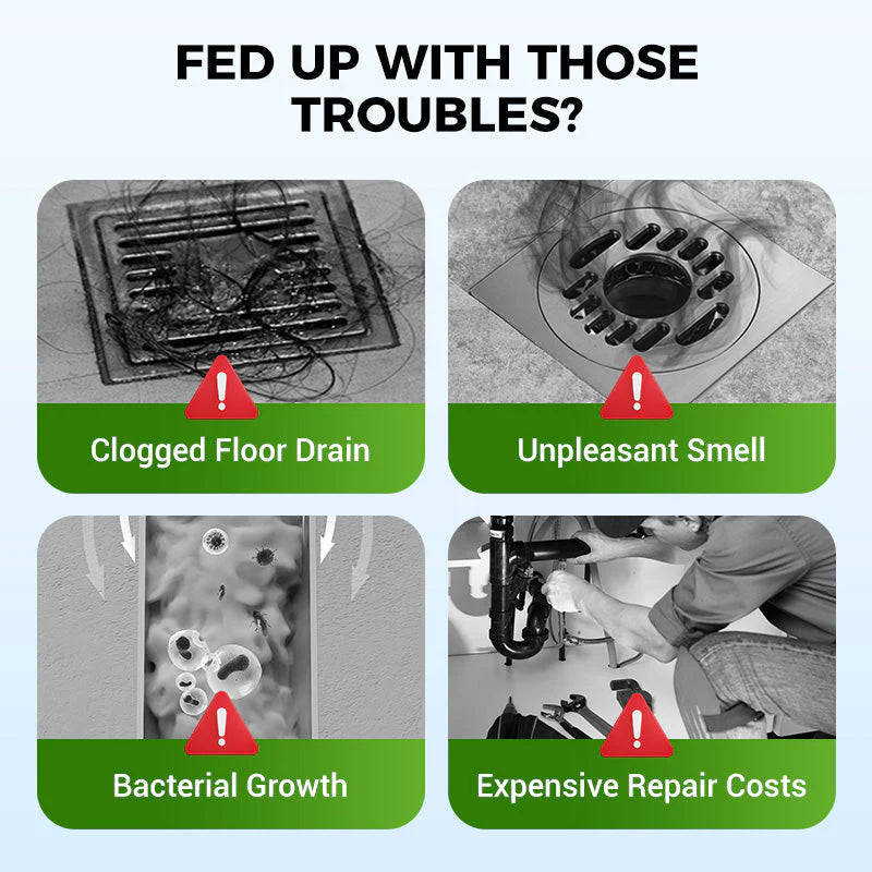 💥Powerful Daily Drain Cleaning Powder – Fast-Acting, Safe & Gentle for Kitchens, Bathrooms & Showers 🏠