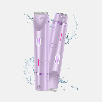 🆙✨2-in-1 Painless Bikini Hair Trimmer for Face & Body