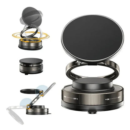🆙🔥Buy More Save More🔄360° Adjustable Vacuum Magnetic Phone Holder📱🚗