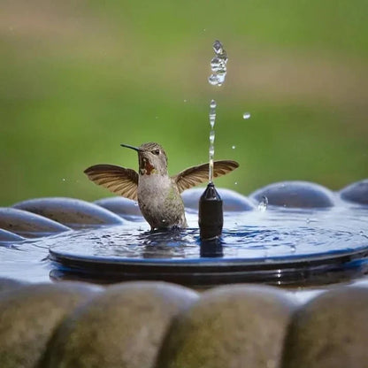 ⛲Solar Water Fountain Pump – 4 Nozzles for Bird Bath & Garden (16cm / 6.3in)