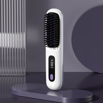 🪮✨The First Smart Styling Brush for Short Hair – Precise, Safe & Effortless