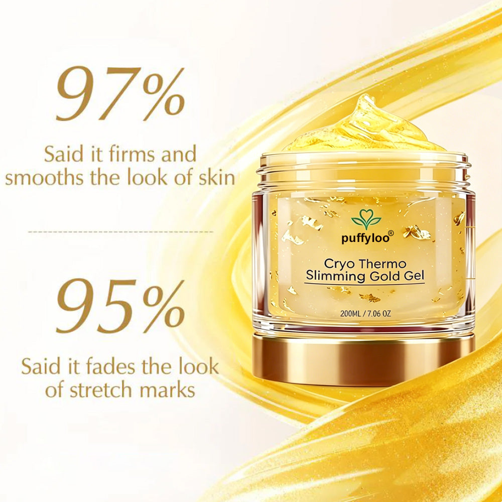 ✨Puffyloo® Tightening Burn Gold Massage Cream