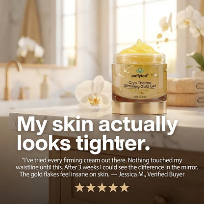 ✨Puffyloo® Tightening Burn Gold Massage Cream