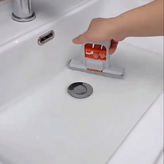 🧽 Mini Self-Squeezing Mop – No-Hands Cleaning Tool | Perfect for Kitchen, Bathroom, Glass & Small Spaces | Compact & Lightweight