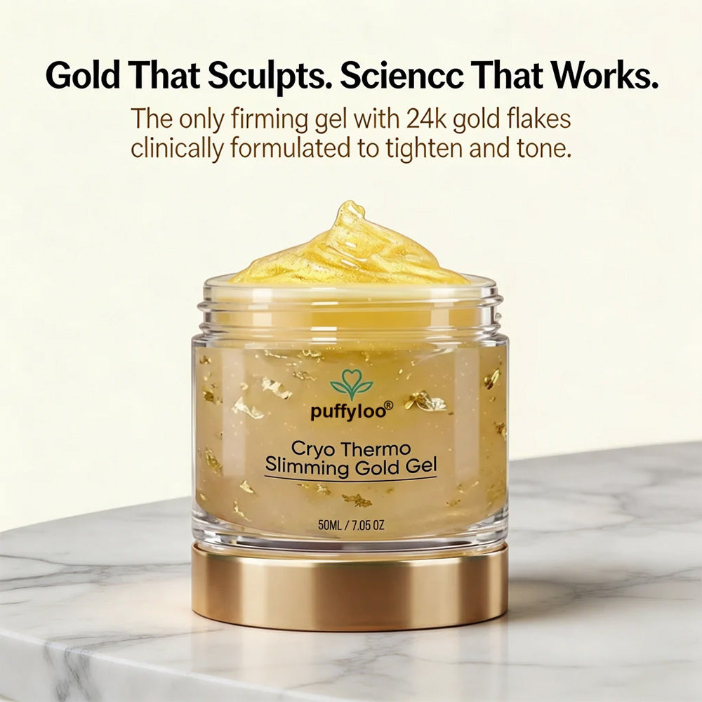 ✨Puffyloo® Tightening Burn Gold Massage Cream