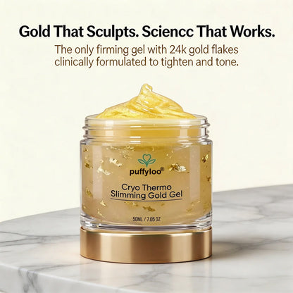 ✨Puffyloo® Tightening Burn Gold Massage Cream