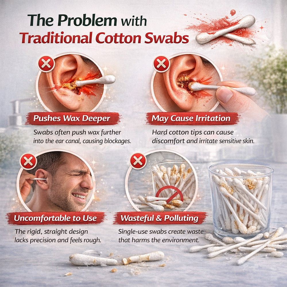 Stop Using Cotton Swabs ✨ A Safer Way to Remove Ear Wax