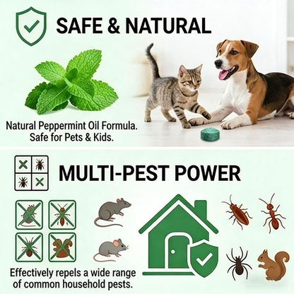 🐭🚫Natural Peppermint Pest Repellent Balls – Rodent & Insect Deterrent