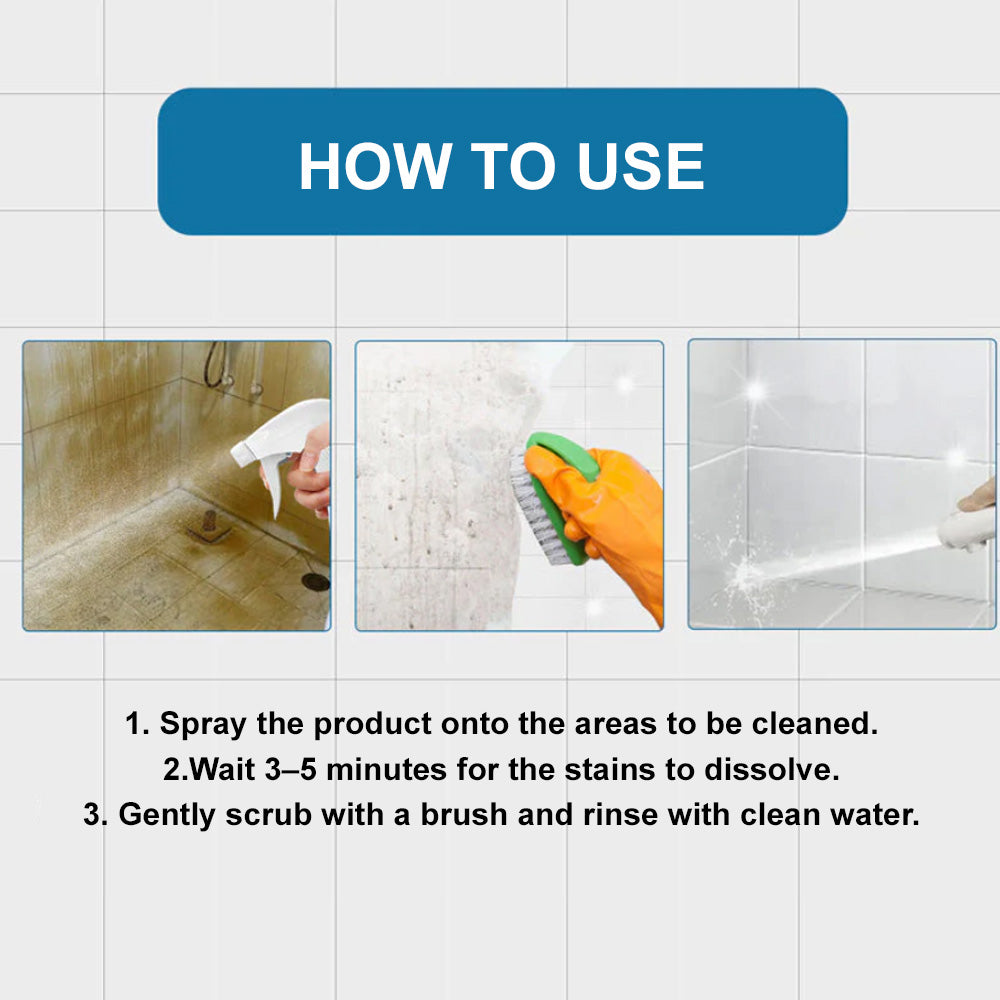 🚿 Grout Cleaning Spray Gun – Fast Results