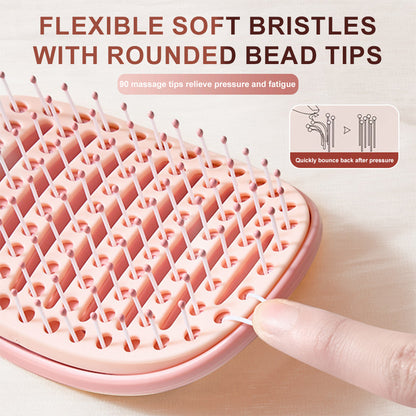 🪮✨Effortless Scalp Cleaning Brush – Remove Buildup, Oil & Loose Hair in Seconds