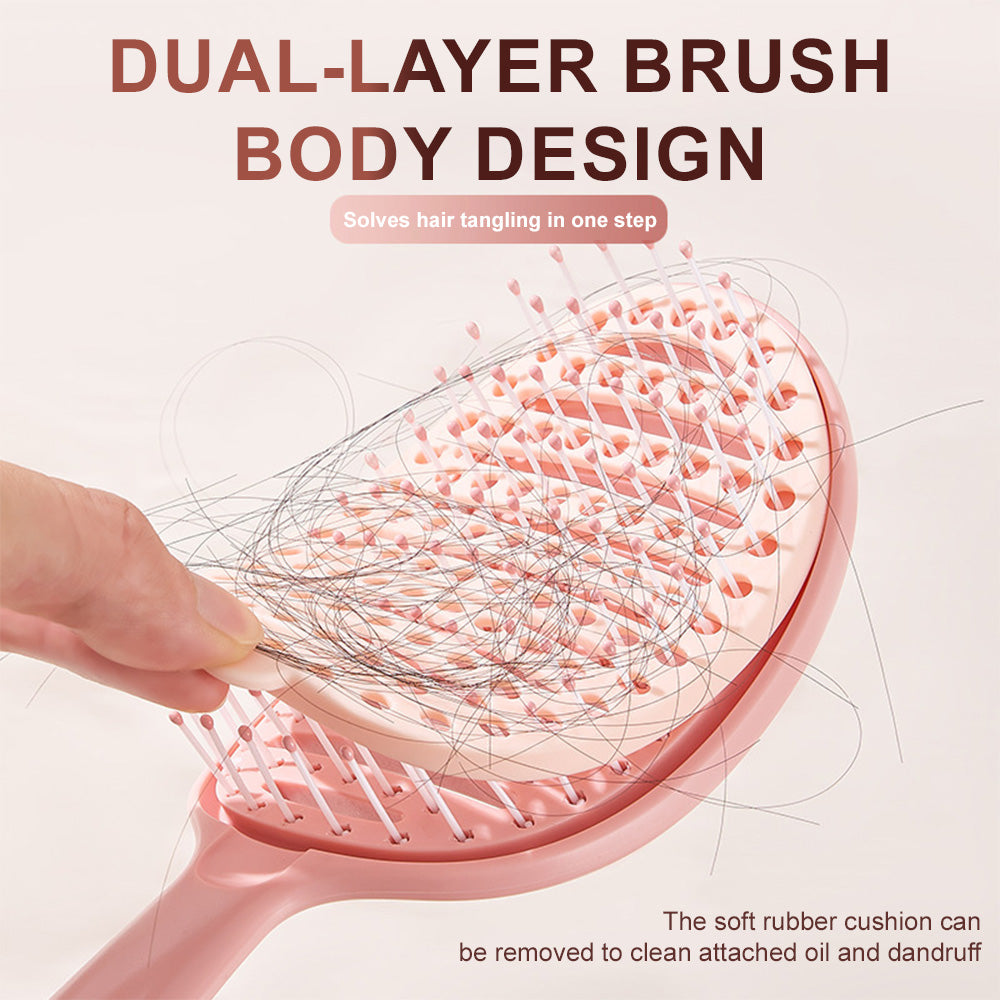 🪮✨Effortless Scalp Cleaning Brush – Remove Buildup, Oil & Loose Hair in Seconds