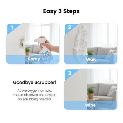 🔥🛡️Highly Effective Mould Removal Spray - Prevents Mould Regrowth.🛡️Save your and your family's health🏠