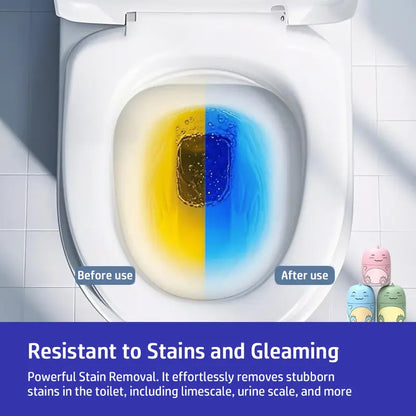 🧼Cute Dinosaur Automatic Toilet Cleaner | Long-Lasting Cistern Gel & Limescale Remover | Up to 9 Months Freshness