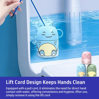 🧼Cute Dinosaur Automatic Toilet Cleaner | Long-Lasting Cistern Gel & Limescale Remover | Up to 9 Months Freshness
