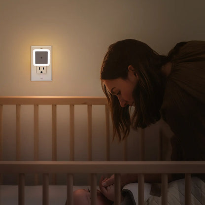 🌙 Smart Sensor Night Light – Automatic ON/OFF, Soft Warm Glow, Energy Saving