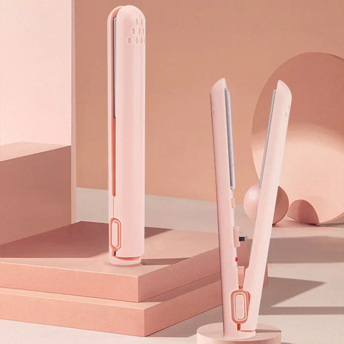 🆙🎒  The First Mini USB 2-in-1 Hair Styler – Portable, Safe & Effortless