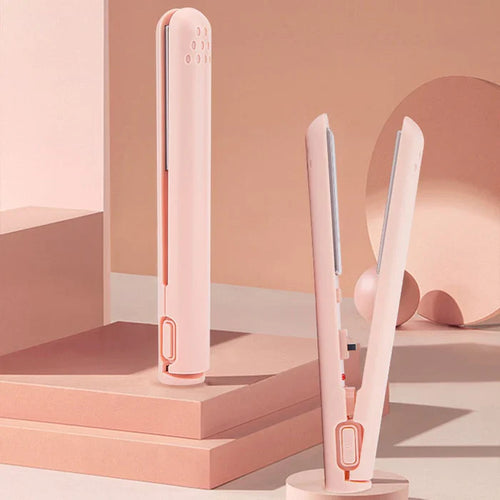 🪮🎒  The First Mini USB 2-in-1 Hair Styler – Portable, Safe & Effortless