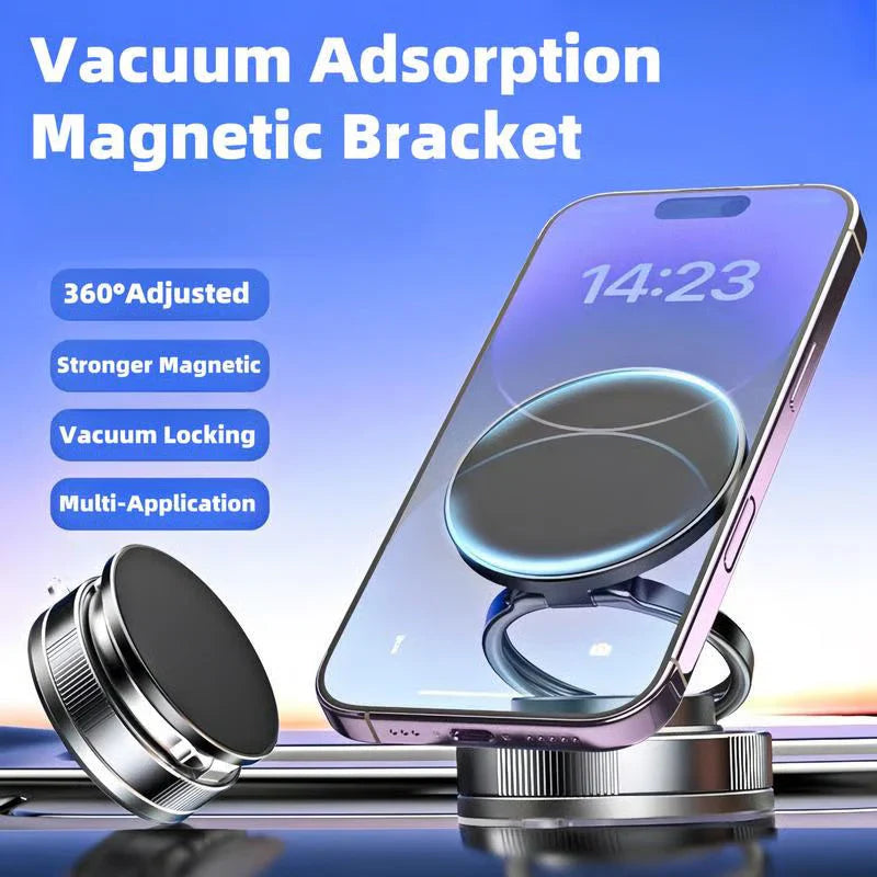 🆙🔥Buy More Save More🔄360° Adjustable Vacuum Magnetic Phone Holder📱🚗