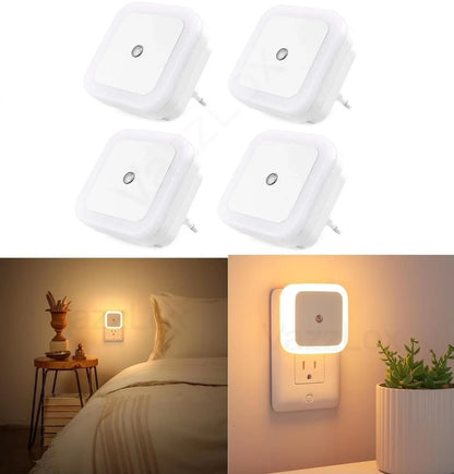 🌙 Smart Sensor Night Light – Automatic ON/OFF, Soft Warm Glow, Energy Saving