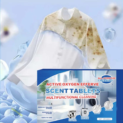 ✨Magic Active Oxygen Cleaning Tablets🫧 – The All-in-One Fizzing Cleaner for Laundry, Kitchen & Bathroom