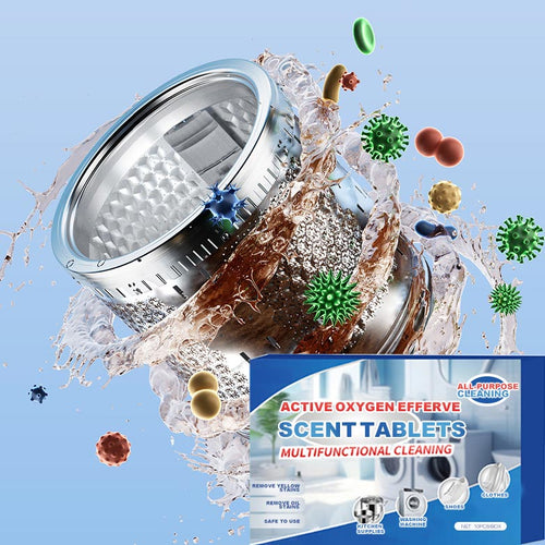 ✨Magic Active Oxygen Cleaning Tablets🫧 – The All-in-One Fizzing Cleaner for Laundry, Kitchen & Bathroom
