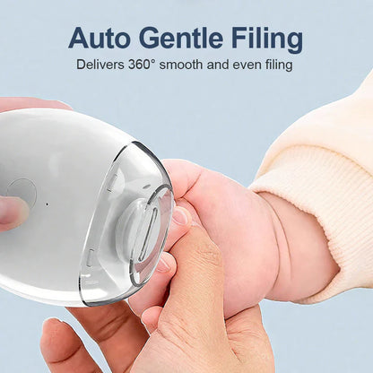 🆙✨ Universal Automatic Fingernail Grinder - 6 Speed Settings with 5 Attachments for Safe & Gentle Nail Care 👶🔧