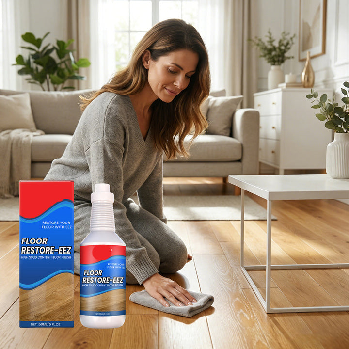 🛒Ultimate Floor Restorer: Instantly Erase Scratches & Bring Dull Floors Back to Life