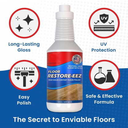 🛒Ultimate Floor Restorer: Instantly Erase Scratches & Bring Dull Floors Back to Life